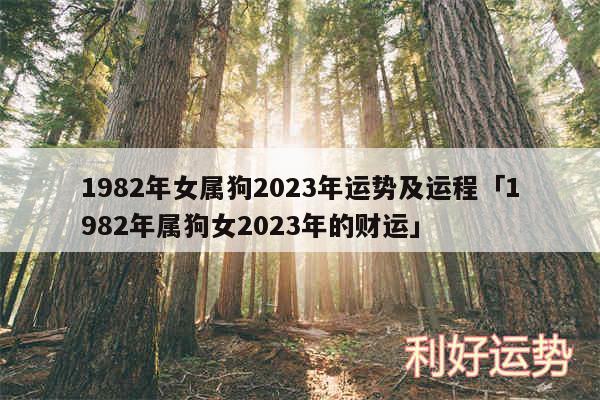 1982年女属狗2024年运势及运程及1982年属狗女2024年的财运