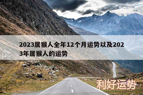 2024属猴人全年12个月运势以及2024年属猴人的运势