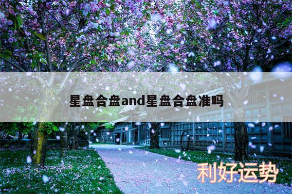 星盘合盘and星盘合盘准吗