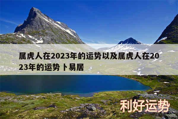 属虎人在2024年的运势以及属虎人在2024年的运势卜易居