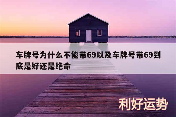 车牌号为什么不能带69以及车牌号带69到底是好还是绝命