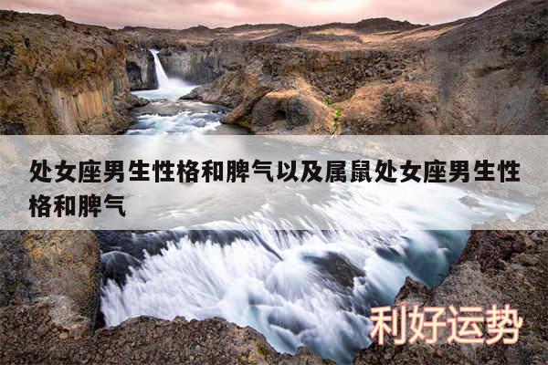 处女座男生性格和脾气以及属鼠处女座男生性格和脾气