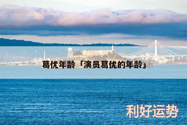 葛优年龄及演员葛优的年龄