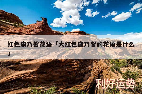 红色康乃馨花语及大红色康乃馨的花语是什么
