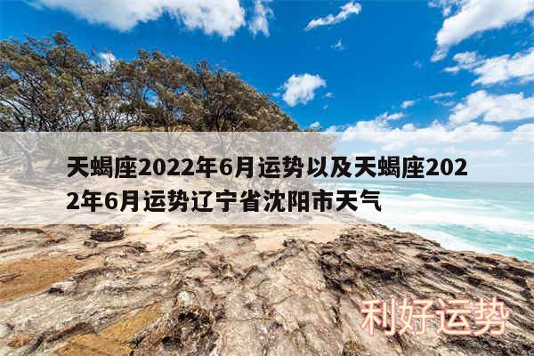 天蝎座2024年6月运势以及天蝎座2024年6月运势辽宁省沈阳市天气