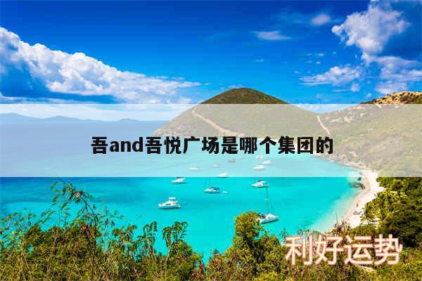 吾and吾悦广场是哪个集团的