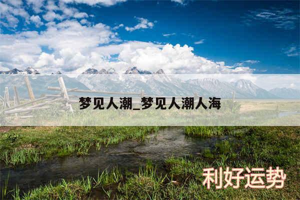 梦见人潮_梦见人潮人海