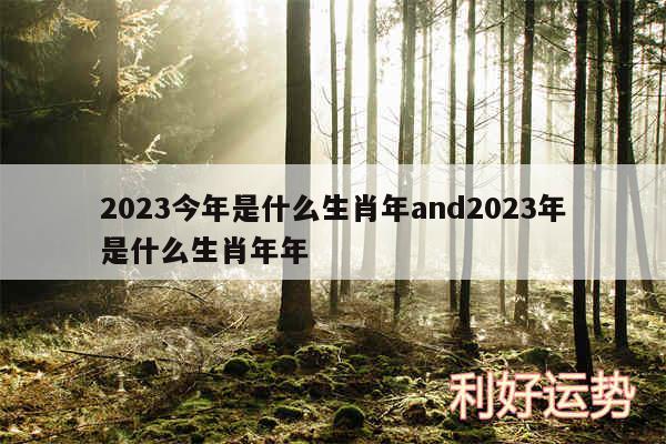 2024今年是什么生肖年and2024年是什么生肖年年