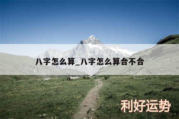 八字怎么算_八字怎么算合不合