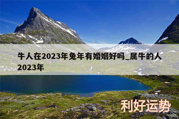 牛人在2024年兔年有婚姻好吗_属牛的人2024年