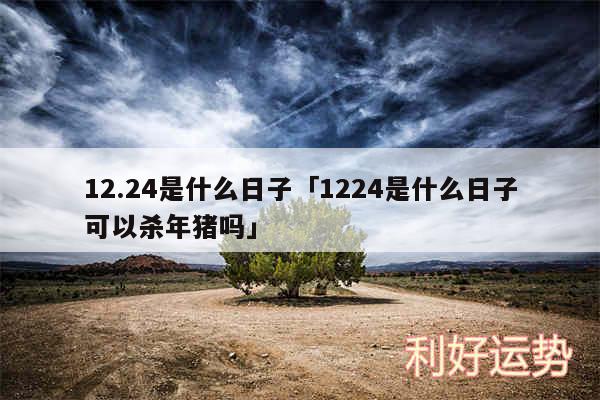 12.24是什么日子及1224是什么日子可以杀年猪吗