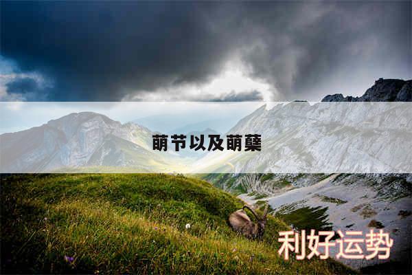 萌节以及萌蘖