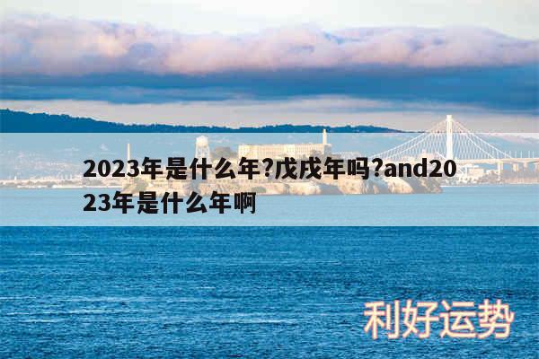 2024年是什么年?戊戌年吗?and2024年是什么年啊