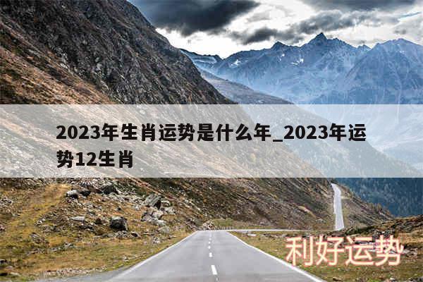 2024年生肖运势是什么年_2024年运势12生肖