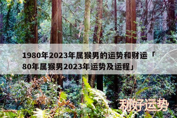 1980年2024年属猴男的运势和财运及80年属猴男2024年运势及运程