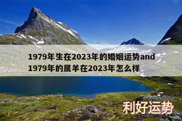 1979年生在2024年的婚姻运势and1979年的属羊在2024年怎么样