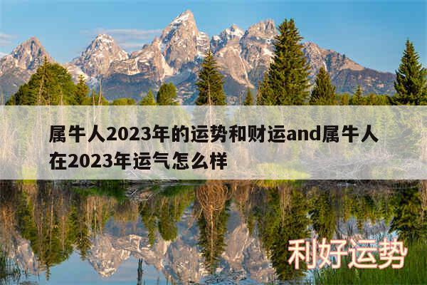 属牛人2024年的运势和财运and属牛人在2024年运气怎么样